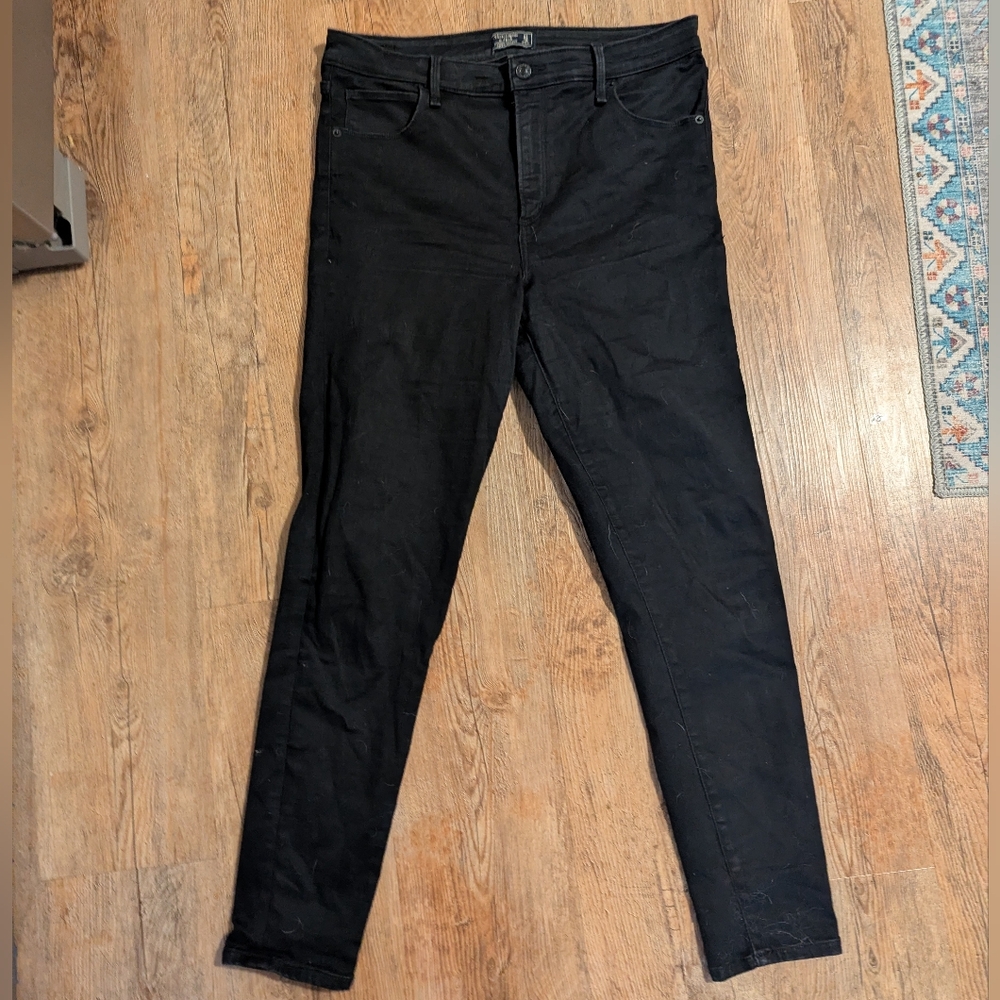 Women’s Black Abercrombie Jeans Simone High Rise Jean Legging